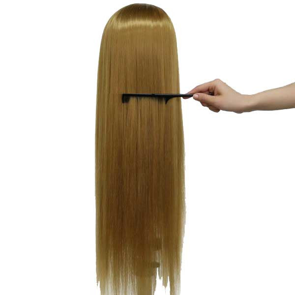 Cap Manechin cu Par Natural si Lungime 80cm - Par Blond auriu