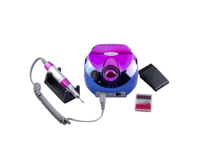 Pila electrica, freza de unghii, 65W, 35.000 rpm, chameleon