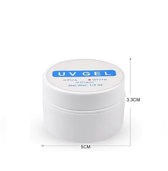 Gel UV 3 in 1 Unghii Sina Alb French 15 ml