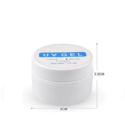 Gel UV 3 in 1 Unghii Sina Alb French 15 ml