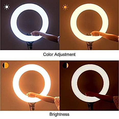 Lampa circulara 52cm LED RING LIGHT 72w HQ21N