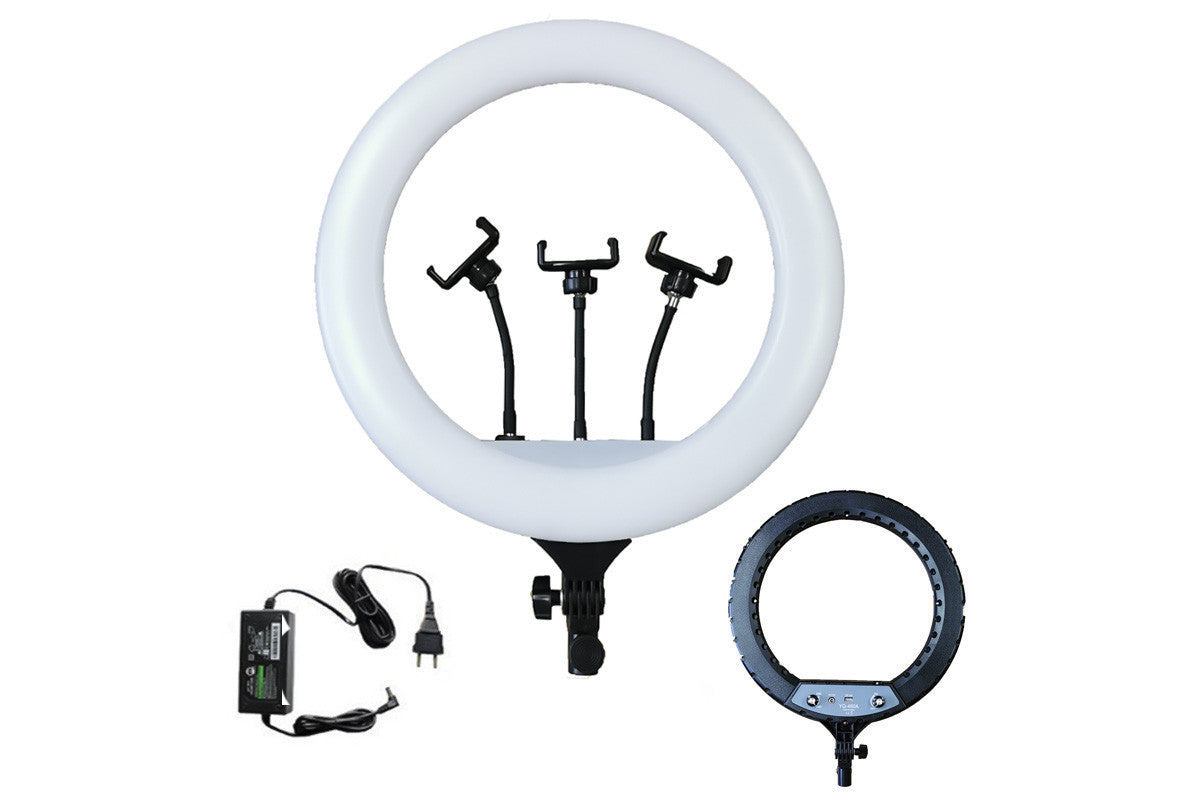 Lampa circulara 46cm Ring light 460 LED, telecomanda