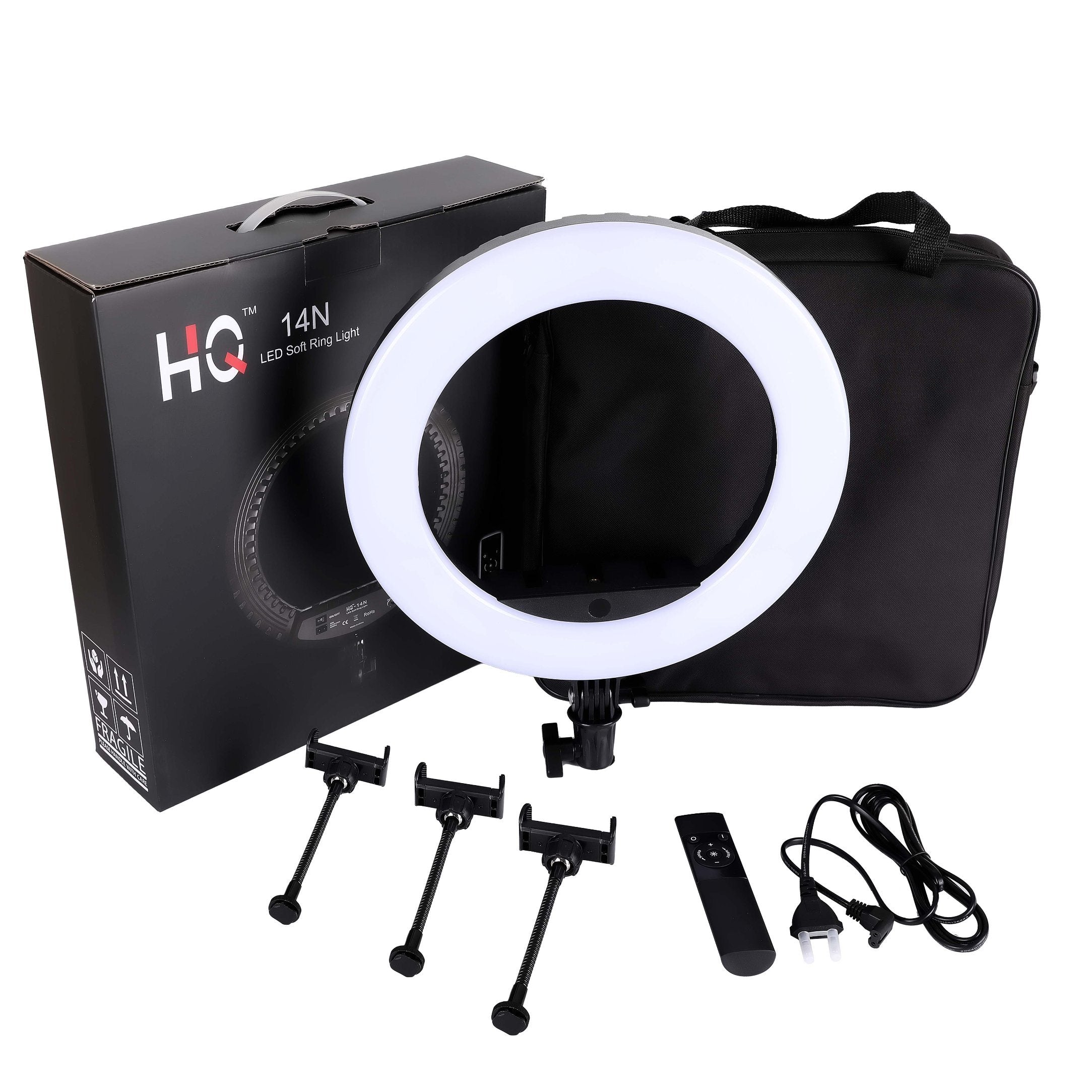 Lampa circulara LED cu trepied, geanta, Ring Light HQ14N