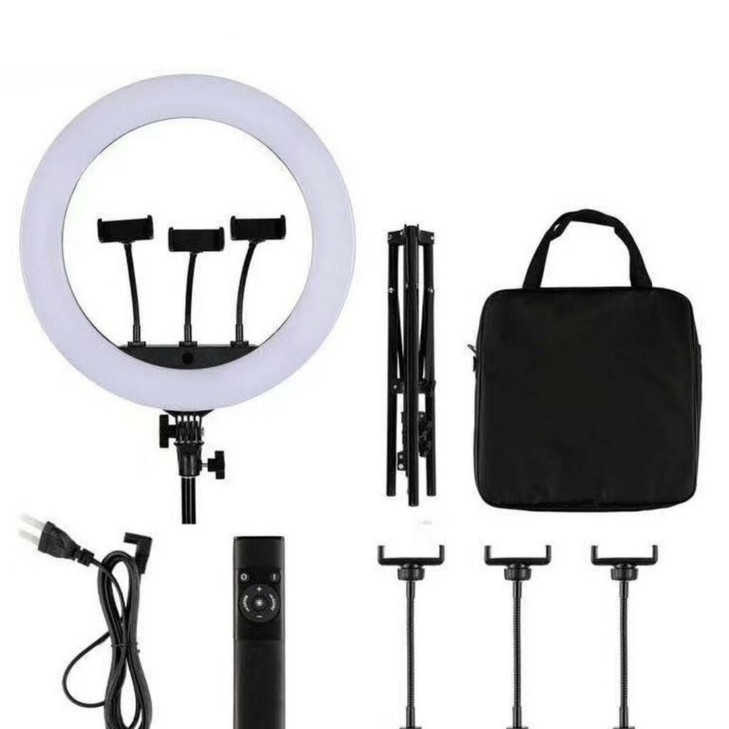 Lampa circulara 46cm RING LIGHT LED HQ18N