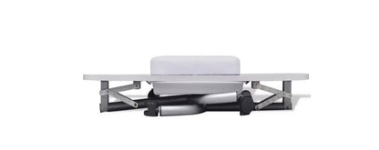Masa Manichiura cu Aspirator Incorporat si Roti, Alba 9007