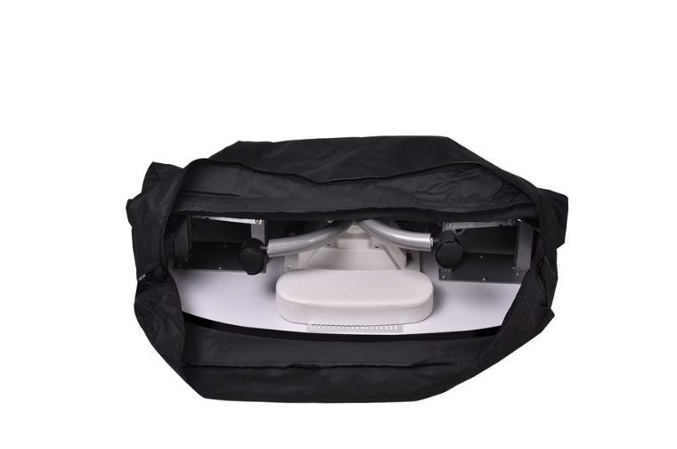 Masa pentru manichiura mobila, cu aspirator incorporat - Alb 9001