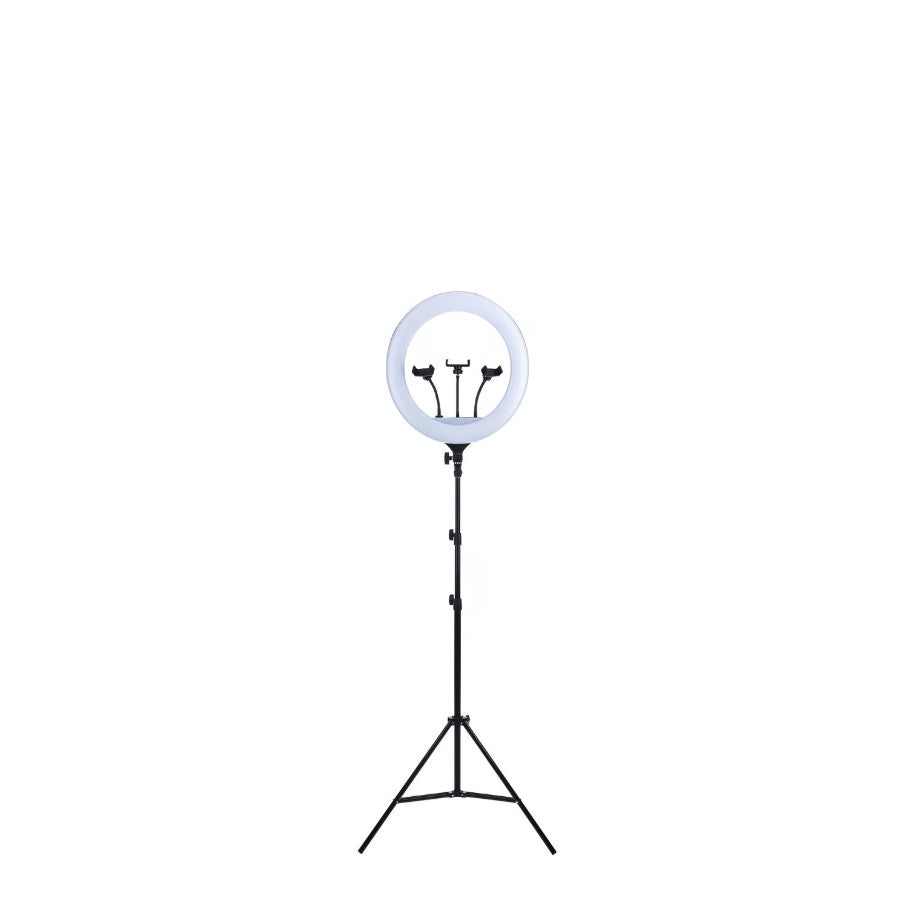 Lampa circulara 46cm Ring light 460 LED, telecomanda