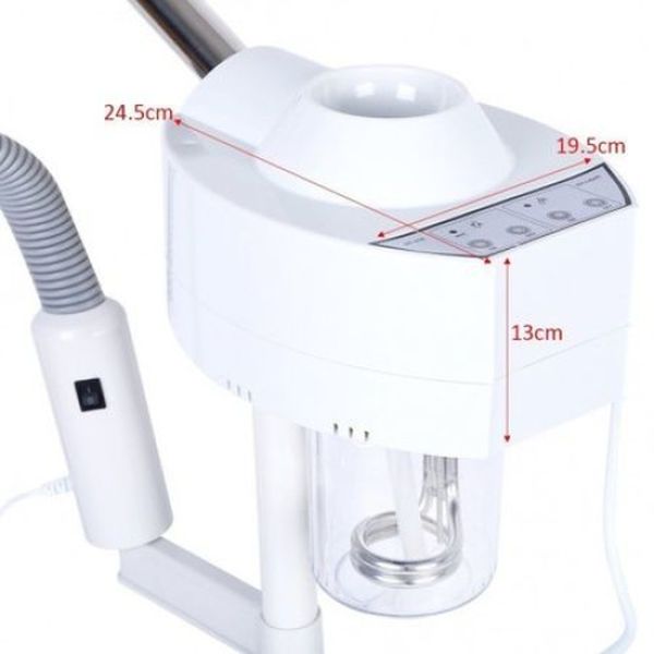 Vapozon cu Lampa Cosmetica LED si Lupa - Combina Cosmetica